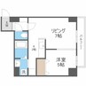 KレジデンスN23 1LDKの間取り