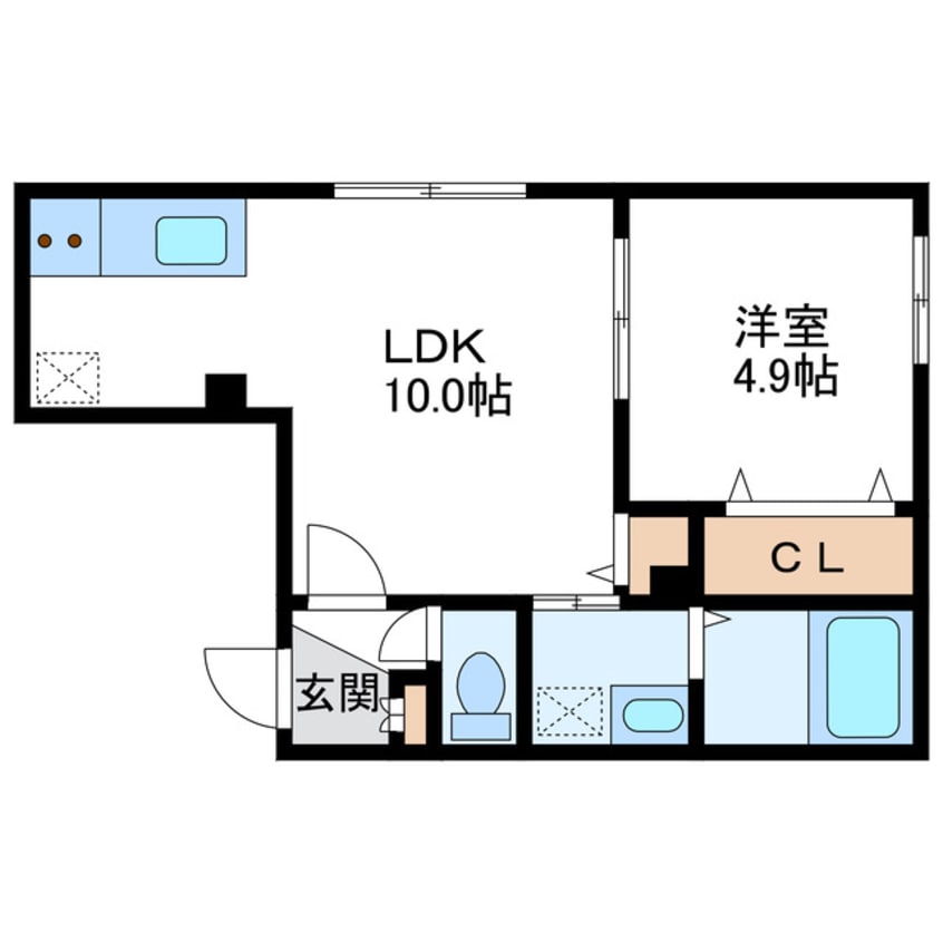 間取図 プランドールＬ