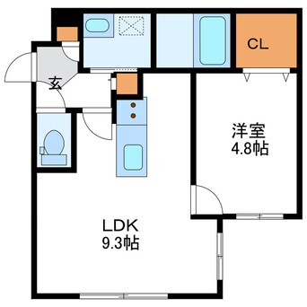 間取図 プランドールＬ