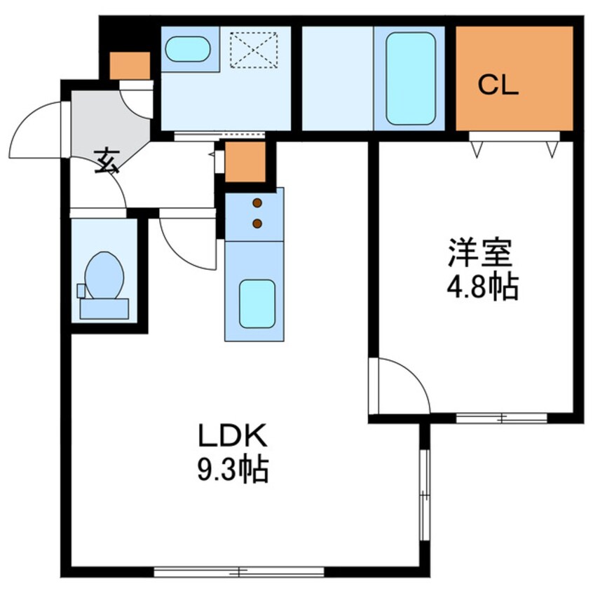 間取図 プランドールＬ