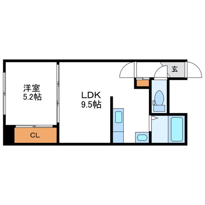 間取図 サザンライズ北大