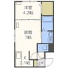Temidence北22条　テミデンス北22条 1LDKの間取り