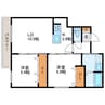 Linden　house214　リンデンハウス 2LDKの間取り