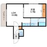 グランメール康友館 1LDKの間取り