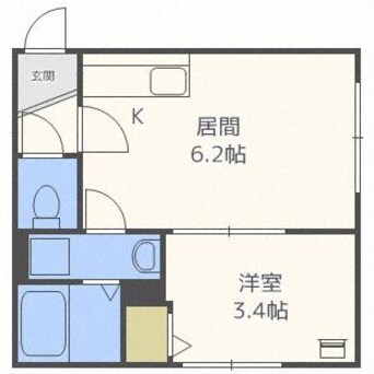 間取図 ロビンハウス