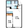 ASTAGE北9条　アステージ北9条 1LDKの間取り