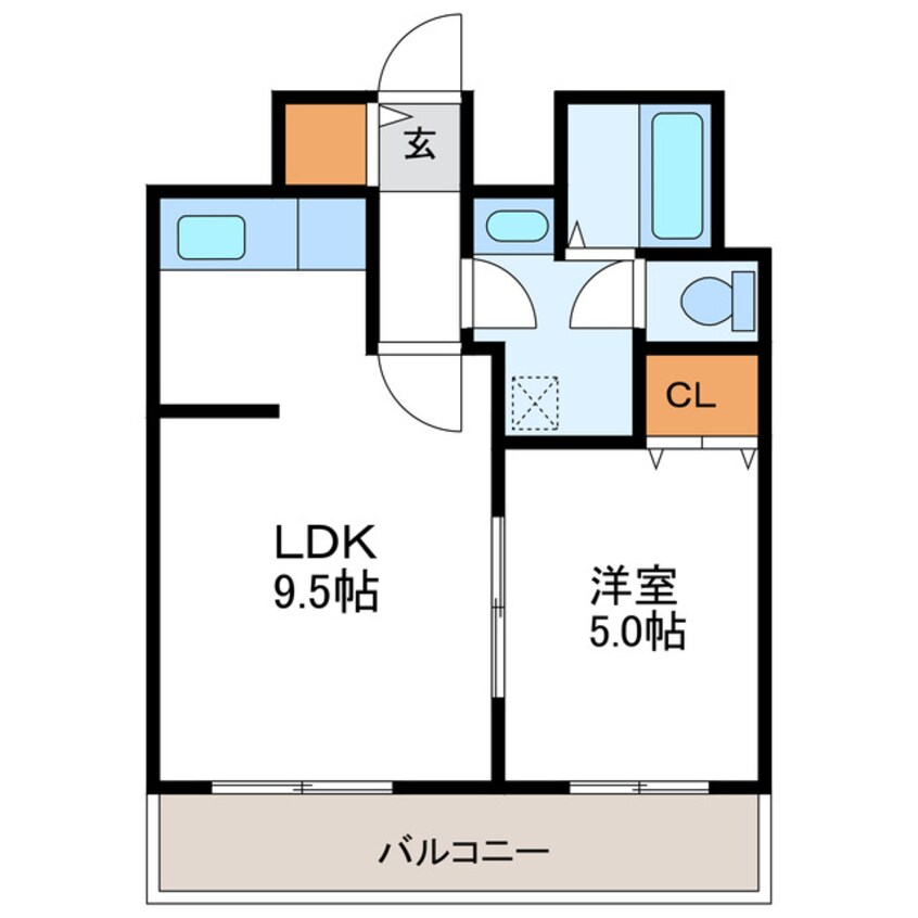 間取図 Elysee187　エリゼ187