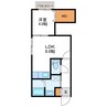 LARGE　ラルジュ 1LDKの間取り