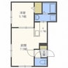 グランドルチェ（東区） 1LDKの間取り