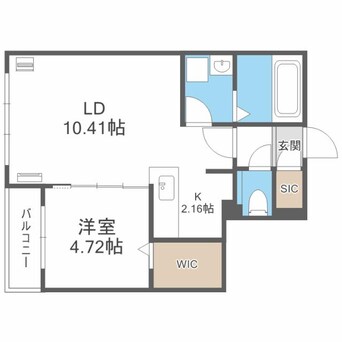 間取図 effect北15条　エフェクト北15条