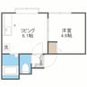 アイエスＮ１２ 1DKの間取り