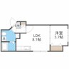 CentRise　セントライズ 1DKの間取り
