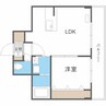 ブロス・ラ・リベルタ 1LDKの間取り