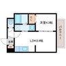 PRIME　URBAN北11条　プライムアーバン北11条 1LDKの間取り