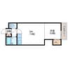 ノールアベニュー14 1DKの間取り