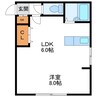 グロリア25 1LDKの間取り
