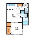 ブランノワール華の間取図
