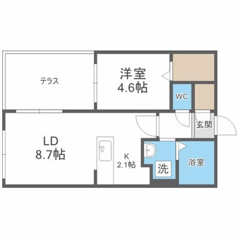 間取図 セントフィールドNorth4
