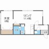 E2ストーリー 1LDKの間取り