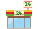 ファミリーマート札幌北24条駅前店(コンビニ)まで409m リズム北25