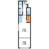 HOPE桑園　ホープ桑園 1LDKの間取り