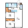 シティレジデンス北30条 2LDKの間取り