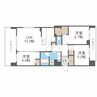 レーベン北18条THE BLCIEL　ブルシェール 3LDKの間取り