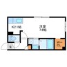 Victoire　ヴィクトワール 1Kの間取り