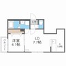 パティオ北21 1LDKの間取り