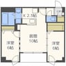 シティレジデンス桑園 2LDKの間取り