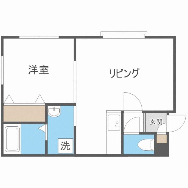 間取り図 コンフォート北参番館