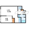 MKS 1LDKの間取り