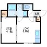 VILLA北27条　ヴィラ北27条 1DKの間取り