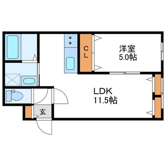 間取図 グランメール北11条