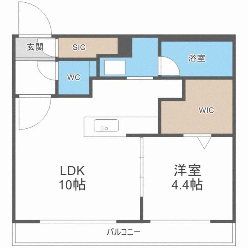 間取図 レガーレノルド