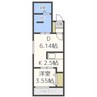 palazzo7/8　パラッツォ7/8 1DKの間取り