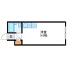 ジュネスコート22 1Rの間取り