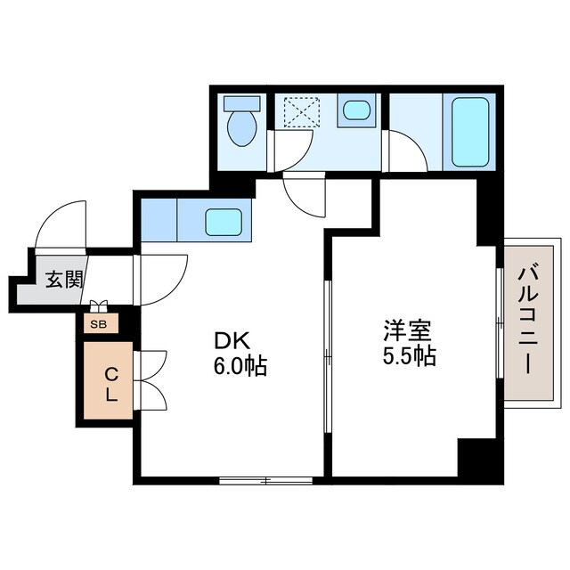 間取り図 クレアシオン桑園Ⅱ