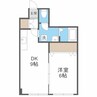 北２０条ビル 1DKの間取り