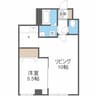 北２０条ビル 1LDKの間取り