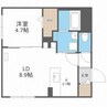 Elysee313　エリゼ313 1LDKの間取り