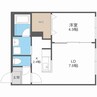 Partir　N31　パルティールN31 1LDKの間取り