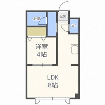 間取図 オークラパレスN12