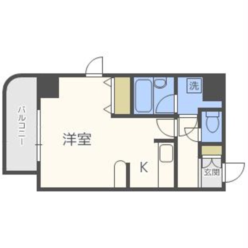 間取図 フェリスカーサN20