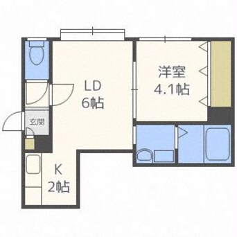 間取図 アールズグランデ