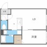 レアルオリカーサ 1LDKの間取り