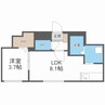 Granporta　グランポルタ 1LDKの間取り