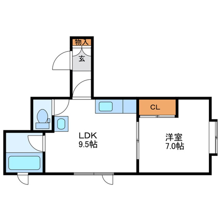 間取図 プラザ23おおうら
