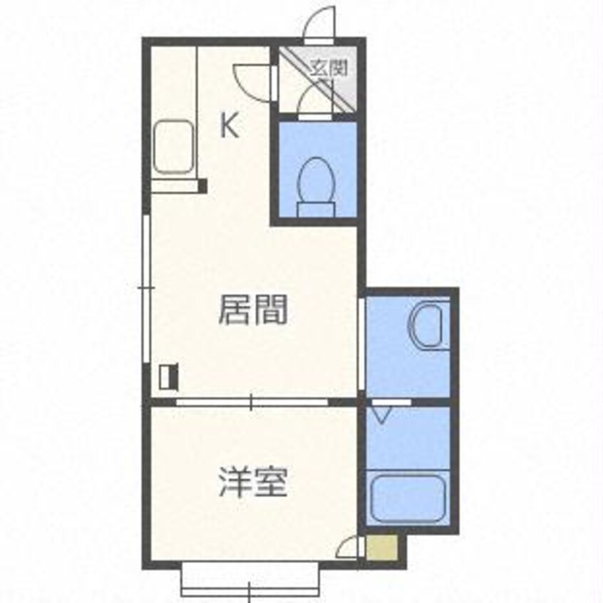 間取図 ボヌールN16