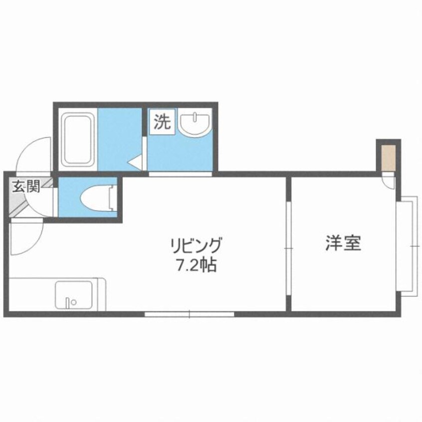 間取図 ボヌールN16